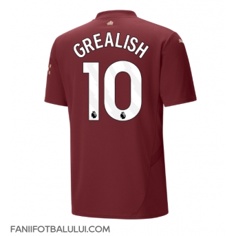 Manchester City Jack Grealish #10 Tricou Fotbal Replică 2024-25 Barbati Treilea